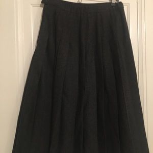 Pendleton Wool Pleated Skirt